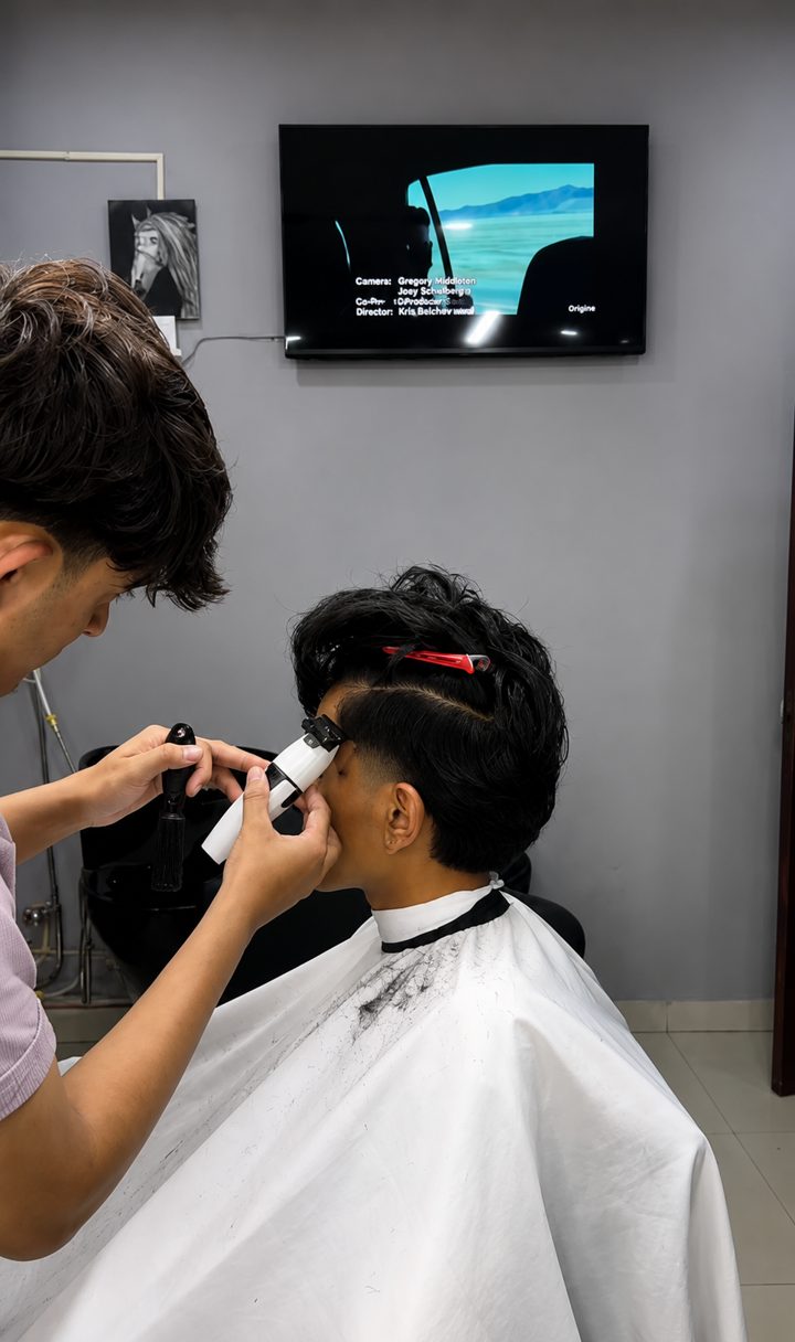 Haircut at Anax Barber